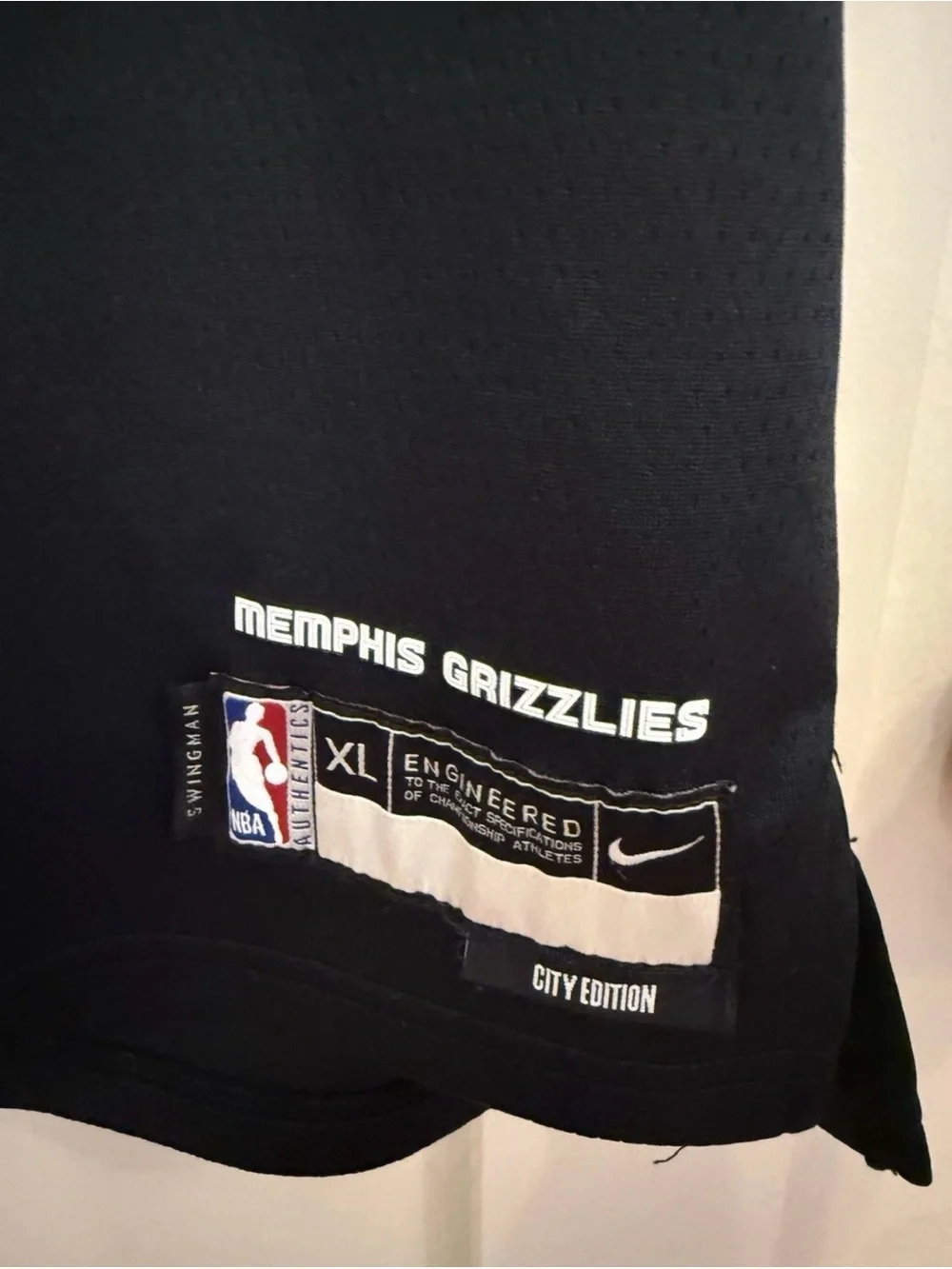 Nike Memphis Grizzlies Jersey Kids Size XL
